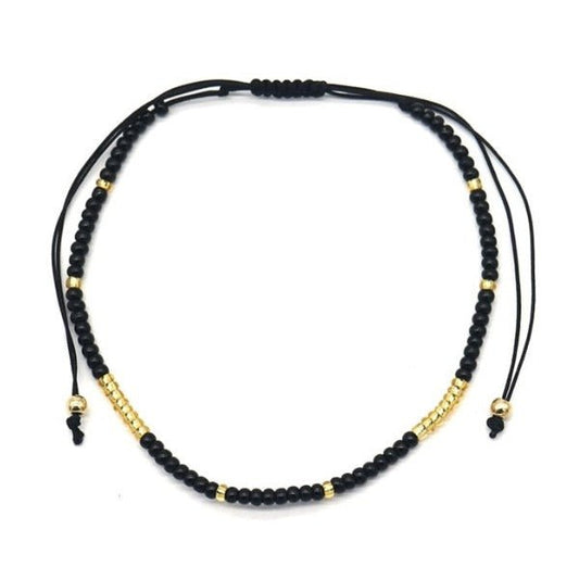 Armband gold/black - Medase