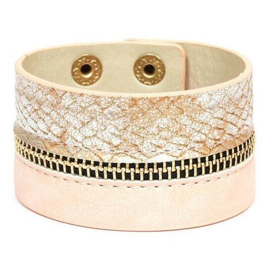 Armband rits - Roze - Medase