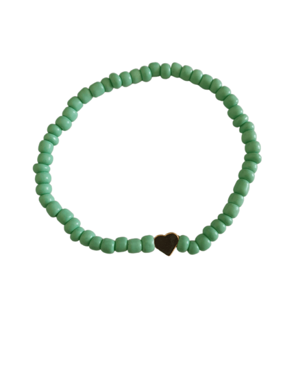 Armband summer love beads - Groen - Medase