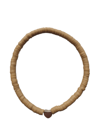 Armband summer love - Zand bruin - Medase