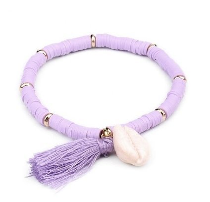 Armband summer - Paars - Medase