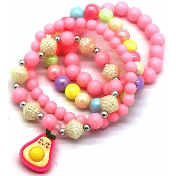 Armbanden set advocado - Roze - Medase