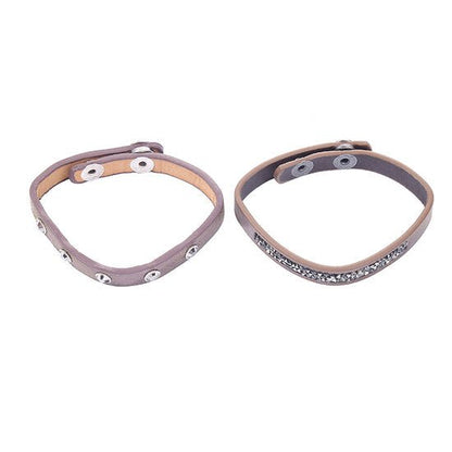 Armbanden set bling - Bruin - Medase