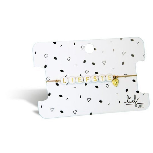Armbandje gold liefste - Medase