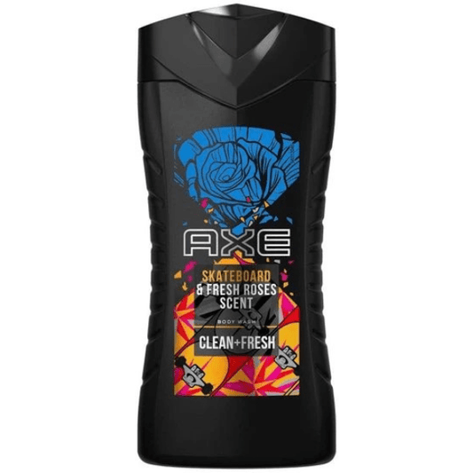 Axe showergel - Skateboard & Fresh rose - Medase