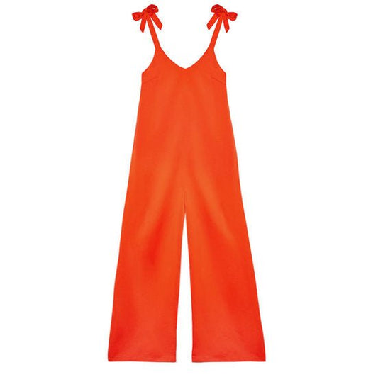 B - keuze Jumpsuit maat S - Rood - Medase