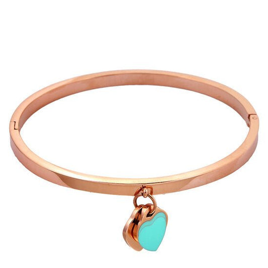 Bangle heart - Rose Gold - Medase