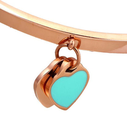 Bangle heart - Rose Gold - Medase