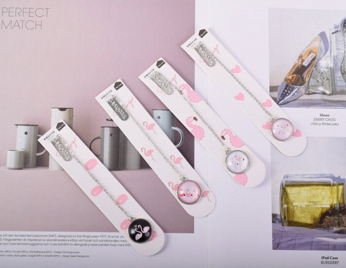 Boekenlegger Flamingo drop - Medase