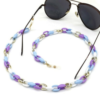 Brillenkoord collerfull chain - Paars - Medase