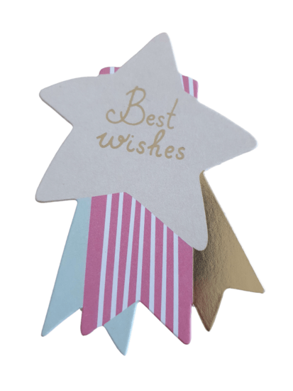 Cadeaukaartje ' best wishes" - Medase