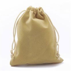 Cadeauzakje velours - Beige - Medase