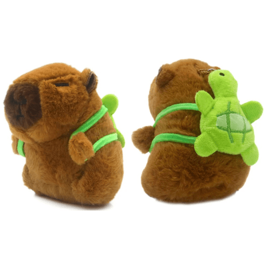 Capybara met Schildpad Rugzak Sleutelhanger Pluche - Kawaii - Medase