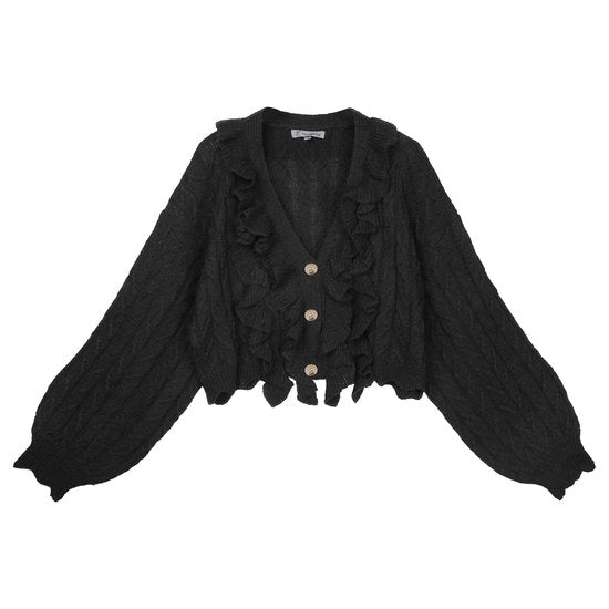 Cardigan rodeo black - One size - Medase