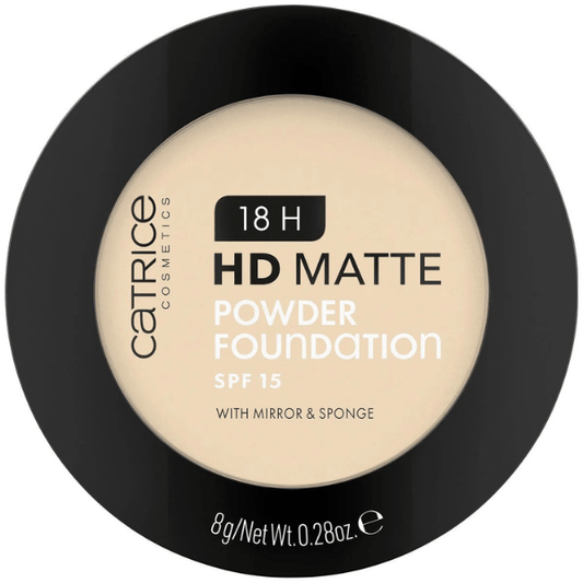 Catrice 18H HD Matte Powder Foundation SPF 15 - 005N - Medase