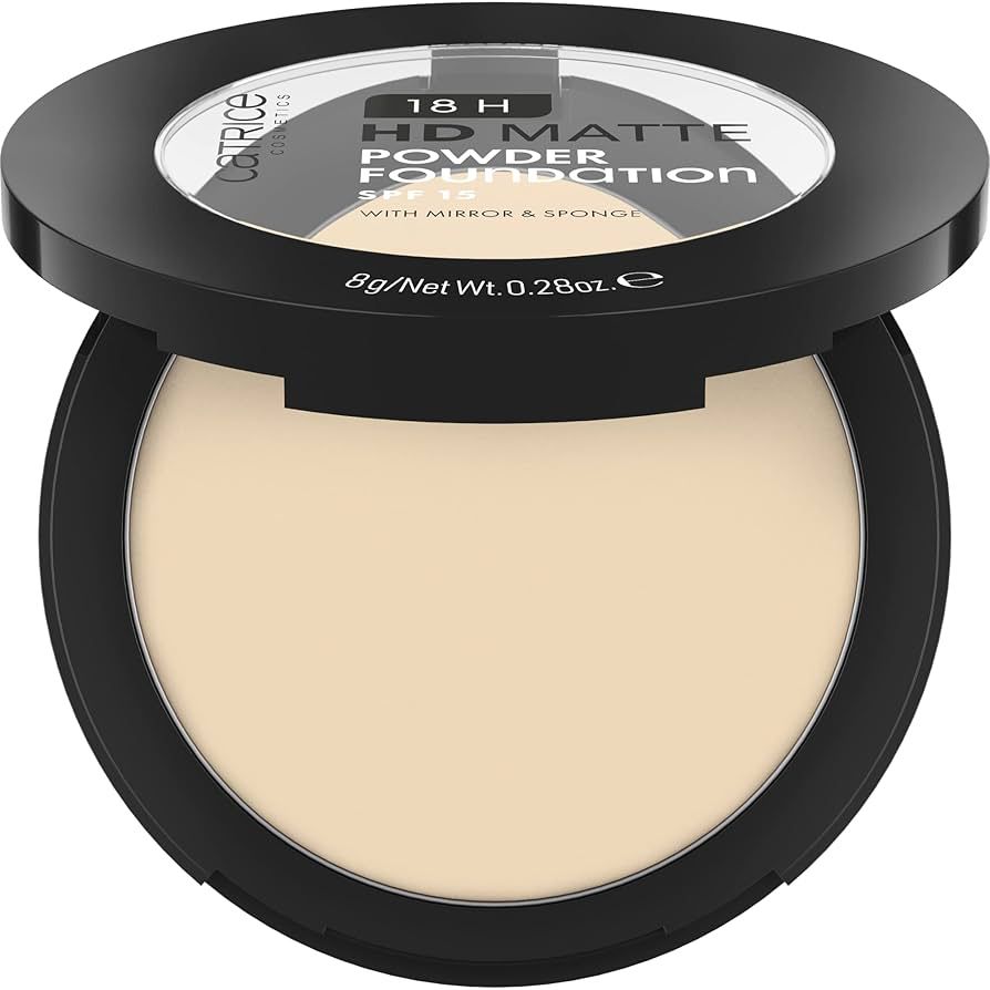 Catrice 18H HD Matte Powder Foundation SPF 15 - 005N - Medase