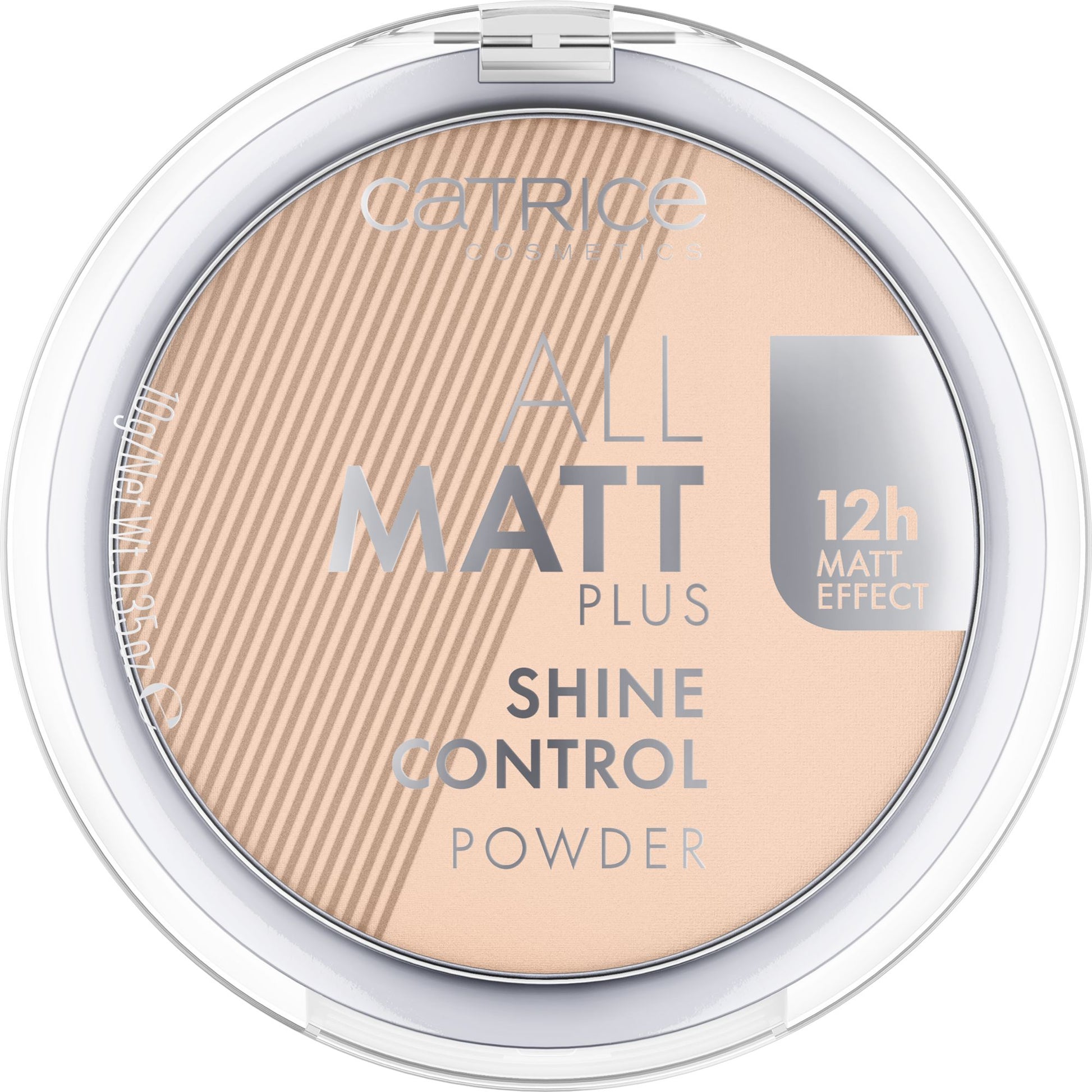 028 Honey Beige: "Catrice All Matt Plus Shine Control Powder 028 Honey Beige 12h matt effect glans controle compact spiegel 10g