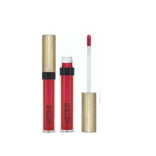 Catrice liquid glitter lips C02 Roaring red - Medase