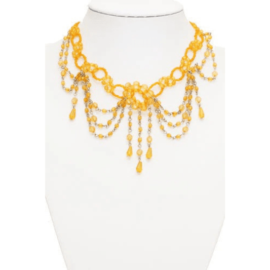 Choker barok - Oranje - Medase