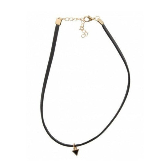 Choker driehoekje - zwart - Medase
