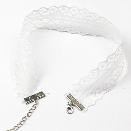 Choker kant - Diverse kleuren - Medase