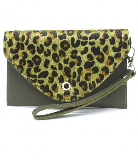 Clutch luipaard - Groen - Medase