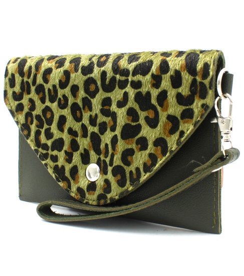 Clutch luipaard - Groen - Medase