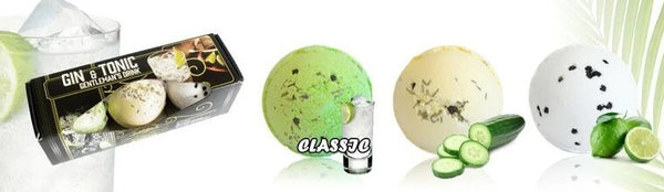 Cocktail Bath Bombs - Gentleman’s Drink, Gin & Tonic - Medase