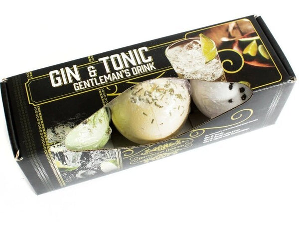 Cocktail Bath Bombs - Gentleman’s Drink, Gin & Tonic - Medase