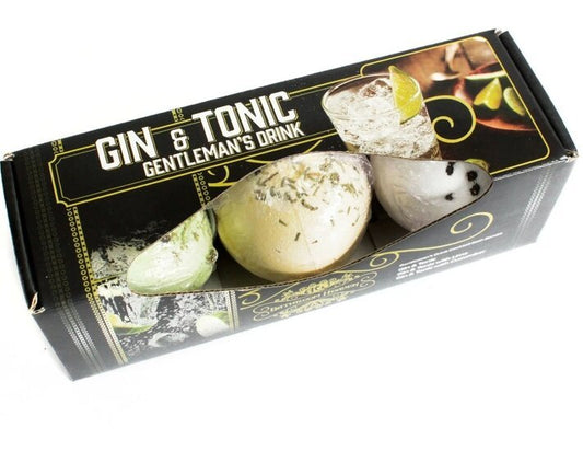 Cocktail Bath Bombs - Gentleman’s Drink, Gin & Tonic - Medase