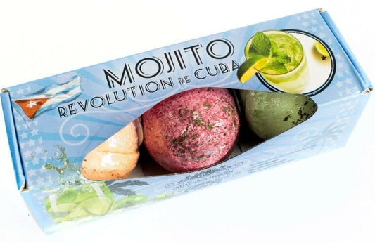 Cocktail Bath Bombs - Revolution De Cuba, Mojito. - Medase