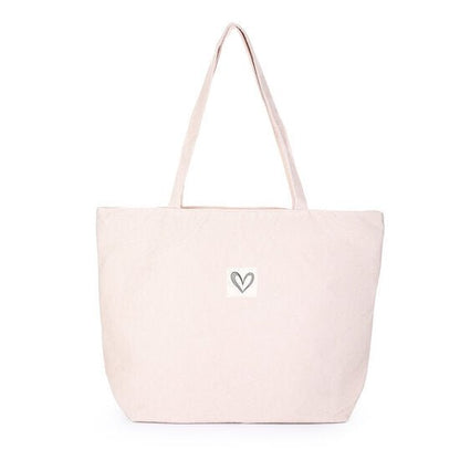 Corduroy shopper - Beige - Medase