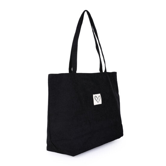 Corduroy shopper - Groen - Medase