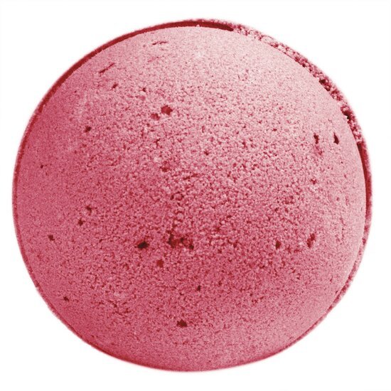Cranberry Jumbo bruisbal met sheaboter badbom 180 gram fruitige cranberrygeur