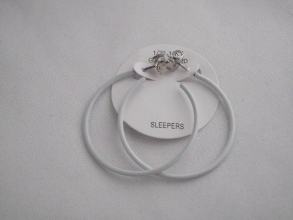 Creolen wit 3,5 CM - Medase