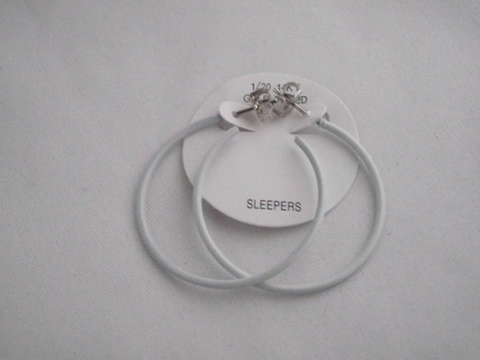 Creolen wit 3,5 CM - Medase