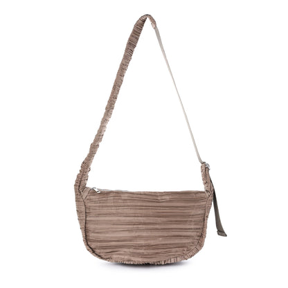 Crossbody Tas Geplooide Textuur - Schoudertas 30x25x8cm - Medase