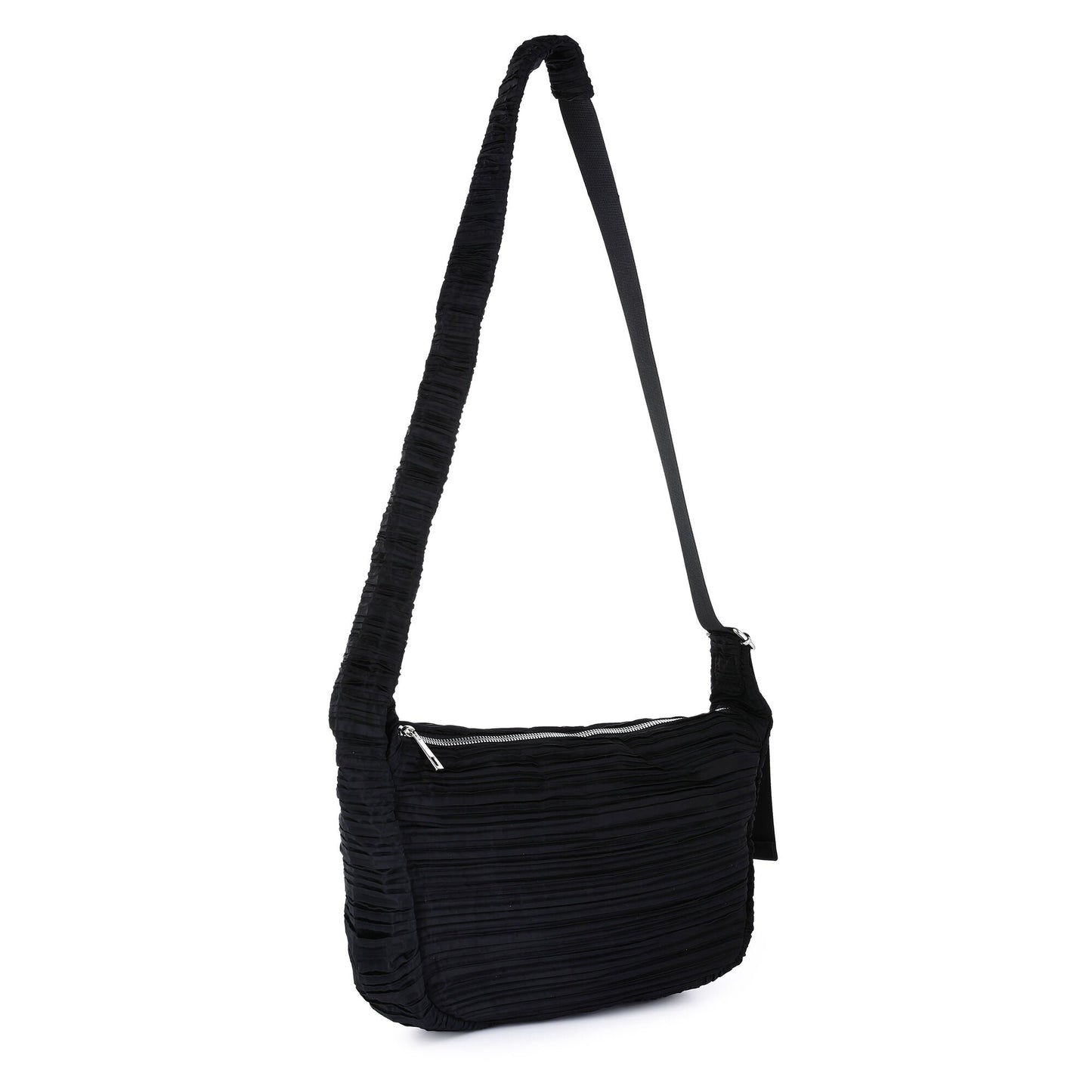 Crossbody Tas Geplooide Textuur - Schoudertas 30x25x8cm - Medase