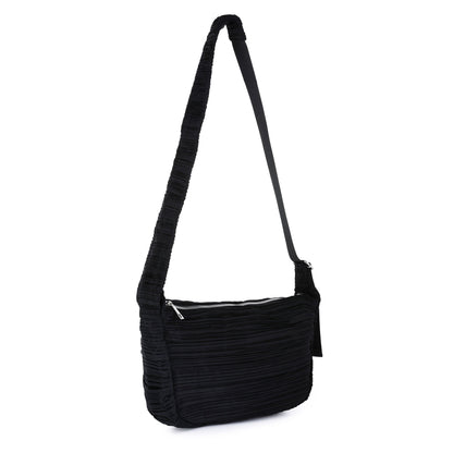 Crossbody Tas Geplooide Textuur - Schoudertas 30x25x8cm - Medase