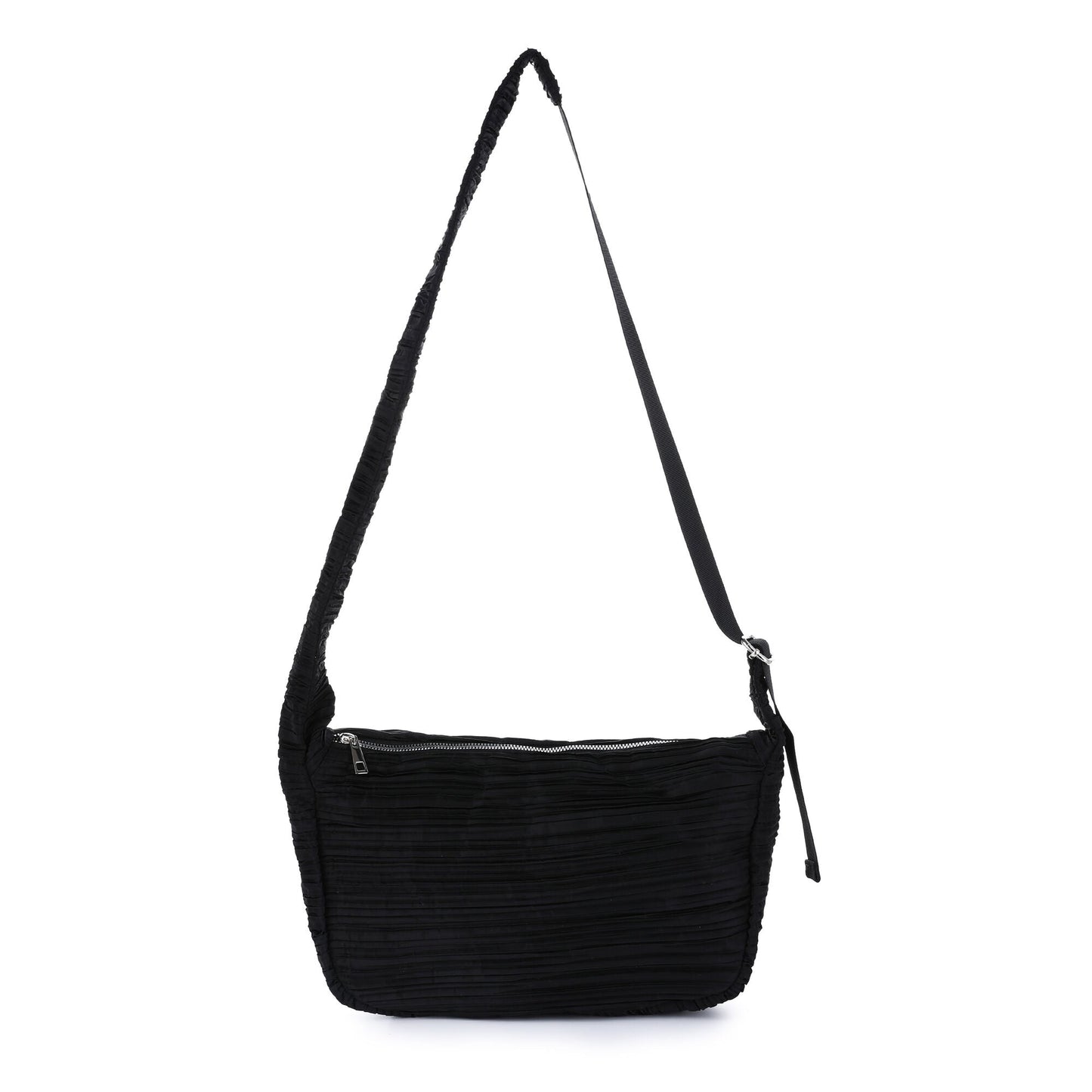 Crossbody Tas Geplooide Textuur - Schoudertas 30x25x8cm - Medase