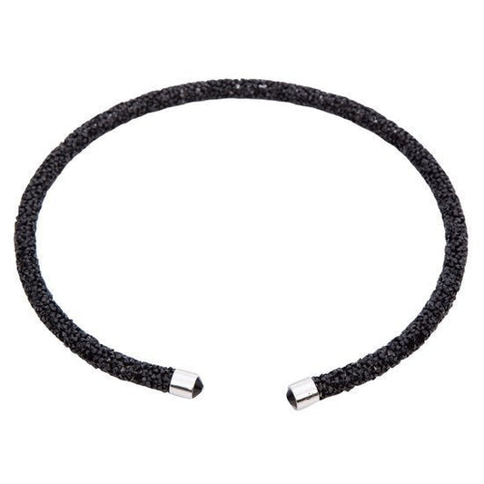 Crystaldust ketting - Zwart - Medase