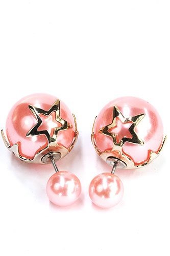 Double dots roze met ster - Medase