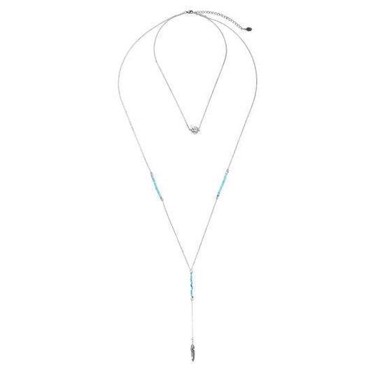 Dubbele ketting think happy - Medase