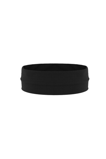 Elastische haarband basic - Zwart - Medase