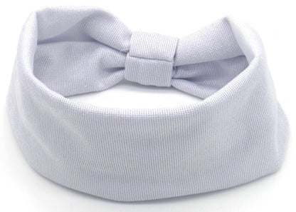 Elastische Haarband met Glitter - Brede Hoofdband 8cm met Strik - Medase