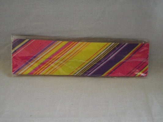 Elastische haarband roze/paars/geel/wit - Medase