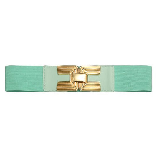 elastische taille riem - Groen / Maat S/M - Medase