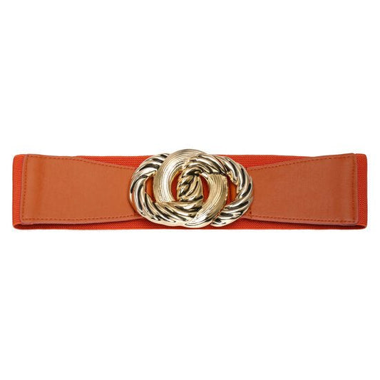 elastische taille riem - Oranje/ Maat M/L - Medase