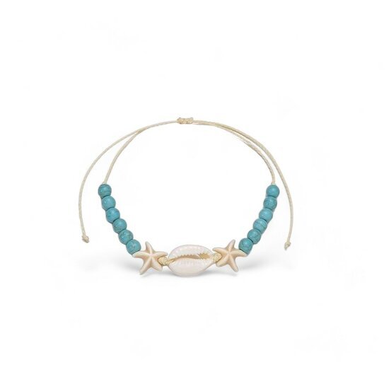 Enkelbandje blue beach - Medase