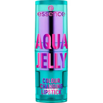 Essence Aqua Jelly Colour Changing Lipstick in turquoise verpakking
